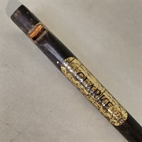 clarke sort guld metal fløjte gammelt instrument  genbrug